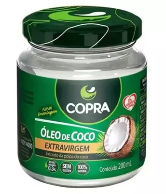 Imagem de Óleo De Coco Ext. Virgem Orgânico 200ml Copra